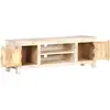 Image de Armoire TV 120x30x40 cm Bois d'acacia rugueux
