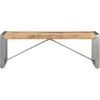 Image de vidaXL Table basse 120x60x40 cm Bois de manguier rugueux