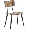 Image de vidaXL Chaises de salle à manger 4 pcs. Vieux bois massif