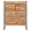 Image de vidaXL Buffet 60x35x70 cm Bois de manguier brut