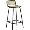 Image de vidaXL Chaises de bar 2 pcs. Vieux bois massif