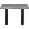 Image de vidaXL Table basse avec bords en bois d'arbre 60x60x40 cm en acacia massif
