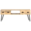 Image de vidaXL Armoire TV 120x35x45 cm bois massif de manguier