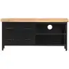 Image de vidaXL Armoire TV 90x30x41 cm Bois de manguier rugueux