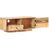 Image de Armoire TV 90x30x35 cm en bois massif de manguier
