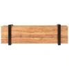 Image de vidaXL Armoire TV 130x40x40 cm en bois massif d'acacia