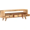 Image de vidaXL Armoire TV 117x30x41 cm Bois massif de manguier rugueux