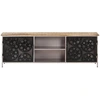 Image de vidaXL Armoire TV 120x30x40 cm Bois de manguier rugueux