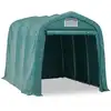 Image de vidaXL Tente de garage PVC 2,4x3,6 m Vert
