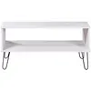 Image de vidaXL Table basse New York Blanc Pin massif