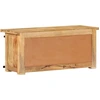 Image de vidaXL Armoire TV 90x35x40 cm en bois massif de manguier