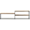 Image de vidaXL Armoire TV 180x30x50 cm Bois de manguier rugueux