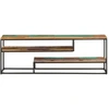 Image de vidaXL Armoire TV 130x30x45 cm Bois massif recyclé