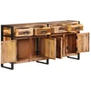 Image de vidaXL Sideboard 172x35x80 cm bois massif acacia couleur miel