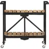 Image de vidaXL Chariot de cuisine 87x36x81 cm Mango massif