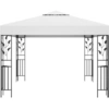 Image de vidaXL Pavillon 3x3 m Blanc 180 g/m