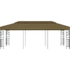 Image de vidaXL gazebo 6x3 m Taupe 180 g/m²