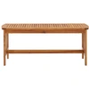 Image de vidaXL Table basse 102x50x43 cm en bois massif d'acacia