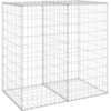 Image de vidaXL Mur de gabions avec couverture Acier galvanisé 100x60x100 cm