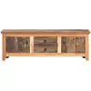 Image de vidaXL Armoire TV 120x30x40 cm Acacia et bois massif recyclé