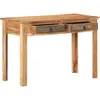 Image de vidaXL Bureau 110x50x75 cm Bois massif recyclé