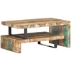 Image de vidaXL Ensemble de 2 tables basses en bois massif recyclé