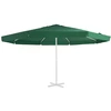 Image de vidaXL Housse de rechange pour parasol vert 515 cm
