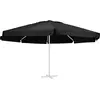 Image de vidaXL Housse de rechange pour parasol noir 610 cm