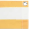 Image de vidaXL Pare-vue balcon blanc et jaune 90x400 cm Tissu Oxford