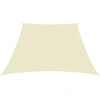 Image de vidaXL Voile d'ombrage Oxford trapézoïdal 2/4x3 m blanc crème