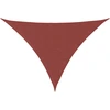 Image de vidaXL Voile d'ombrage Oxford Tissu Triangulaire 3x3x4,24 m Terracotta-Rouge