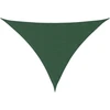 Image de vidaXL Voile d'ombrage Oxford Tissu Triangulaire 5x6x6 m Vert foncé
