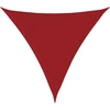 Image de vidaXL Voile d'ombrage Oxford Tissu Triangulaire 4x4x4 m Rouge