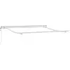 Image de vidaXL Cadre d'auvent blanc 350 x 250 cm en aluminium