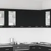 Image de vidaXL Armoire suspendue noir 60x31x60 cm panneau de particules