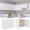 Image de vidaXL Armoire suspendue Lyon blanc 80x31x60 cm Bois composite