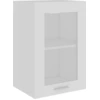 Image de vidaXL Armoire à verre suspendue Lyon Blanc 40x31x60 cm Bois composite