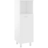 Image de vidaXL Armoire de salle de bain blanche 30x30x95 cm Bois composite