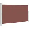 Image de vidaXL Marquise latérale extensible 180x300 cm brun