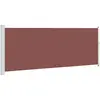 Image de vidaXL Marquise latérale extensible 180x500 cm brun