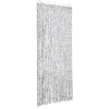 Image de vidaXL Rideau moustiquaire gris clair et gris foncé 90x220 cm chenille