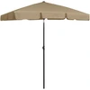 Image de vidaXL Parasol de plage Taupe 180x120 cm