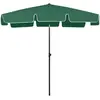 Image de vidaXL Parasol de plage vert 200x125 cm