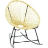 Image de vidaXL Chaise de jardin Acapulco Poly rotin Beige