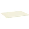 Image de vidaXL Toile de store Crème 5x3,5 m