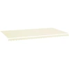 Image de vidaXL Toile de store Crème 6x3,5 m