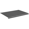 Image de vidaXL Toile de store anthracite 5x3,5 m
