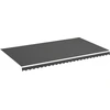 Image de vidaXL Toile de store anthracite 6x3,5 m