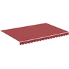 Image de vidaXL Toile de store rouge bourgogne 3,5x2,5 m