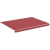 Image de vidaXL Toile de store rouge bourgogne 4x3 m